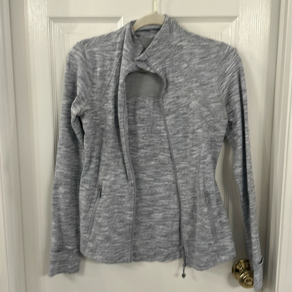 Lululemon Light Gray Define Jacket